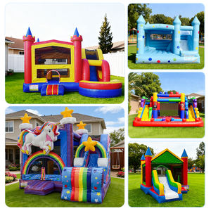 Château gonflable pour adultes de qualité supérieure, parcours d'obstacles, course, jeu sportif interactif à vendre - Product Image 4