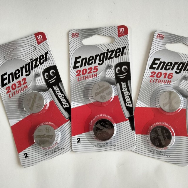Energizer CR2032 CR2025 CR2016 CR1220 Lithium Battery 3V 1220 3Volts