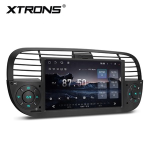 7 Inch 4+64GB Black Android 15 Car Stereo for Fiat 500 2007-2015 AI NPU QLED Screen DQ7603 DSP Fibre-optic Output Wi-Fi 6 4G - Product Image 3