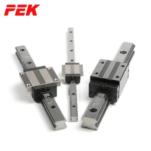 HGR15 HGR20 HGR25 CNC Linear Rail Guias lineares bloco Linear Bearing Slider para a máquina de escultura