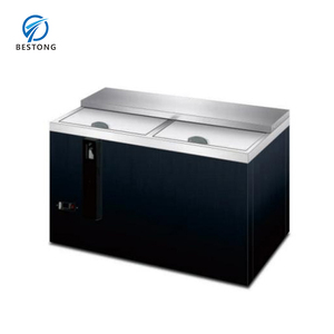 Réfrigérateur horizontal commercial <span class=keywords><strong>noir</strong></span> de 50 pouces pour bouteilles de bière, modèle pour le stockage de boissons dans les bars - Product Image 3