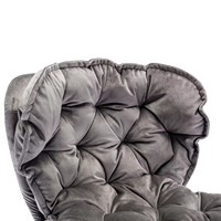 Tabourets de bar commerciaux avec sièges en velours et dossier, chaise de bar pivotante moderne pour salle à manger