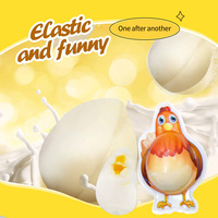 OEM personnalisé vente en gros halal 3D coq œuf de poule doux gommeux bonbons boule sucré et fruité carton rempli de confiture confiserie sucrée
