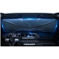 Pliable UV Blocage Pare-Brise Pare-Soleil Fenêtre Avant Voiture Parapluie Pare-Vent Pare-Soleil couverture pour voiture Accessoires