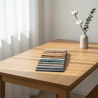 Tissus d'ameublement en lin 100% polyester pour décorateurs d'intérieur de luxe, pour textiles de maison, canapés, meubles et jouets, pour rideaux