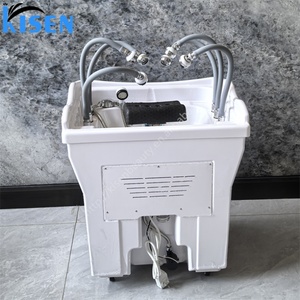 อ่างสระผมแบบพกพา Kisen Unique Design Waterfall 6 หัวฝักบัว ไม่ต้องใช้ท่อ สำหรับร้านตัดผม ร้านเสริมสวย ร้านทำเล็บ - Product Image 6