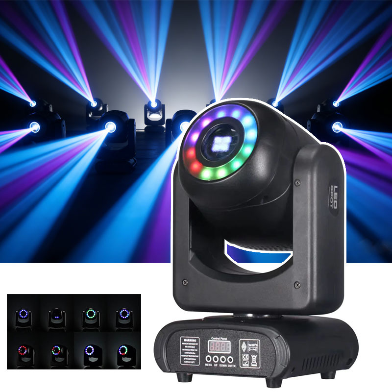 AOPU Factory Cabezas Movil 100W 5 Prism Pro Beam Lighting Moving Head 100W Moving Head Spot Light for DJ Disco Music Show