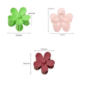 OEM Nouveauté Été Pinces à Cheveux en Résine Transparente Effet Gelée, Motif Fleur et Requin, Simples, pour Filles et Femmes - Product Image 6