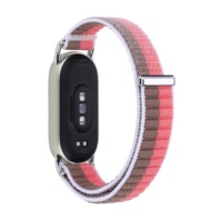 Bracelet en nylon ondulé pour Xiaomi Band 10/9/8, bracelet de montre en tissu réglable et tendance