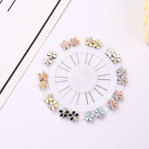 Nouveau Design Broches Papillon Dorées Épingles de Sécurité Clips Hijab Accessoires Broches de Foulard pour Femmes Musulmanes - Product Image 4