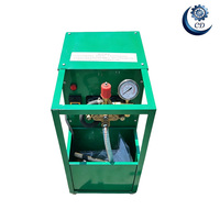 Pompe d'essai hydraulique électrique avec réservoir d'eau, testeur de conduites d'incendie pour l'Arabie Saoudite, les Émirats arabes unis, test de fuites dans les conduites de construction