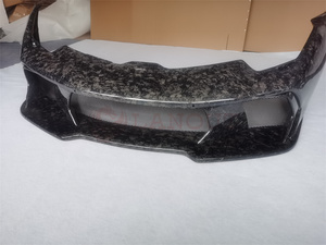 Pour <span class=keywords><strong>Lamborghini</strong></span> Lp610 tout carbone forgé Grain voiture pare-chocs avant pare-chocs arrière pare-chocs arrière coffre à bagages becquet - Product Image 4