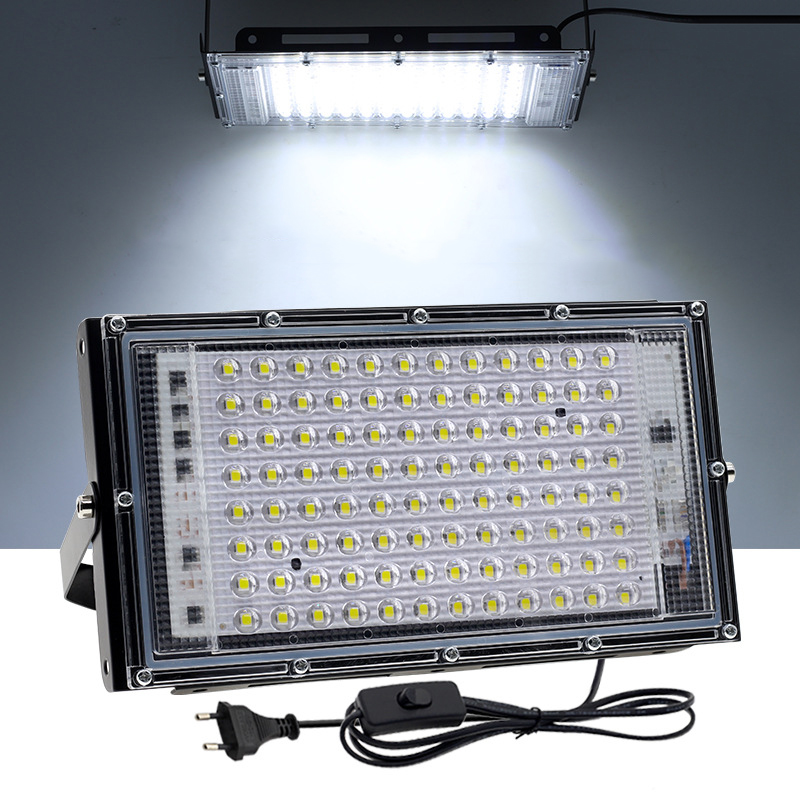 50W 100W Waterproof Floodlight Outdoor Flood Light Stadium Light Refletor Projecteur Led Flood Light