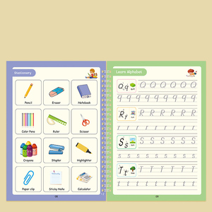 Cahiers à rainures pour enfants : Kit de pratique magique réutilisable pour l'apprentissage de l'écriture manuscrite et de la <span class=keywords><strong>calligraphie</strong></span> - Product Image 2