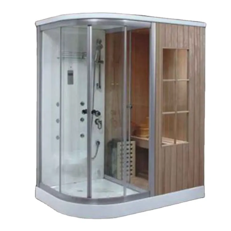 Fashion Wooden Infrared Sauna and Steam Combined Room For Sale