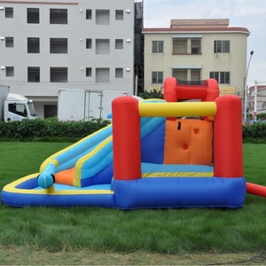 UKCA Compliant <strong>for</strong> <strong>UK</strong> Children's Inflatable Castle-Eco-Friendly PVC Nylon 300KG Capacity <strong>for</strong> 2-5 Kids Indoor/Outdoor Playground - Product Image 4