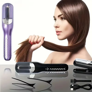 Draadloos professioneel 2-in-1 haarapparaat voor vrouwen |   Draagbare gespleten haarpunten trimmer met salonkwaliteit herstelfunctie - Product Image 3