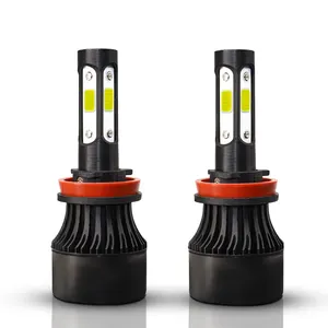 Pronto per la spedizione X7 lampadina a quattro lati 9005 Led 8000LM h13 880 lampadina per fari auto h4 h8 H11 9006 faro per bmw x5 e70 e60 e90 e92