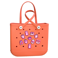 Accessoires personnalisés pour sacs de plage : breloques, chaînes, inserts pour sacs à main et sacs fourre-tout en PVC avec logo, isolés, imperméables et portables