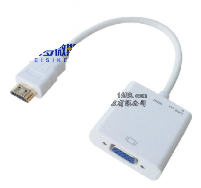 HDMI to VGA Cable HDMI to VGA High-Definition Converter HDMI to VGA Audio Adapter Cable