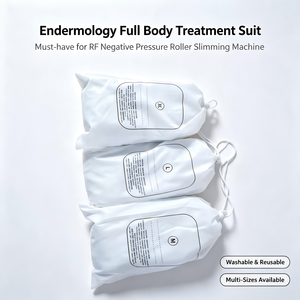 Traje de adelgazamiento con rodillos de vacío, consumible para salón de belleza, máquina de masaje, traje a juego, traje elástico de terciopelo, Endermowear reutilizable - Product Image 4