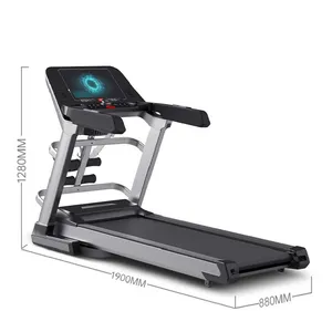 Gymkit Walkingpad Treadmill Máquina 500mm Ampla Substituição Do Ecrã Táctil 3 hp Ultra-fino Casa