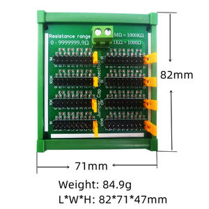 Módulo de Resistencia Programable Ajustable DNR1A07 0-10M Paso 0.1R C35 Carcasa para Riel DIN para Arduino para UNO MEGA PLC - Product Image 3