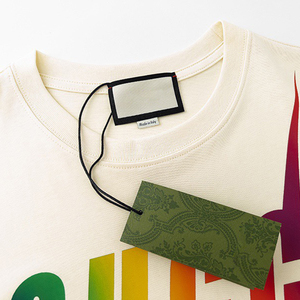 T-Shirt di Marca GG di Alta Qualità in Cotone, Taglie M/L/XL/XXL, Abbigliamento Firmato, Magliette da Uomo Plus Size - Product Image 4