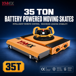 Patines Motorizados Giratorios de 360 Grados y 100T, Industriales para Uso en Construcción y Minería, Capacidad de Carga Ultra Pesada, Soportan hasta 35 Toneladas - Product Image 1