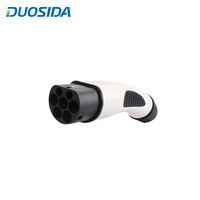 DUOSIDA Nouveau connecteur de charge monophasé EV Type2 CCS2 AC 16A/20A/32A DSIEC2b-EV fabriqué à Jiangsu pour la fabrication
