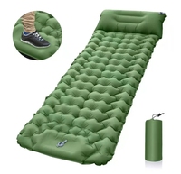 Coussin de couchage extérieur Camping matelas gonflable avec oreillers tapis de voyage lit pliant coussin d'air ultraléger randonnée Trekking