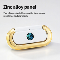 Fournisseur de serrures de cabinet électroniques à empreintes digitales, serrure intelligente OEM pour tiroirs en bois avec poignée en alliage de zinc