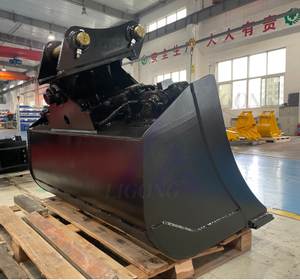 דלי הטיה, הטיה הידראולית 45 מעלות שמאלה וימין, דלי התכה דלי הטיה לחפירת בוץ - Product Image 2