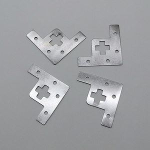 Hongzun <b>Picture</b> <b>Frame</b> L-Shaped Bracket Aluminum Alloy 90-Degree Corner Connector Four-Hole Cross <b>Mounting</b> Fixing Piece - Product Image 2