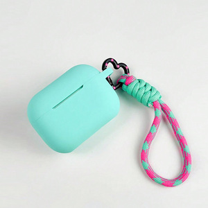 Pendentif en forme de cœur en gel de silice bleu-vert pour étui d'écouteurs antichoc, adapté au Pro2 - Product Image 6