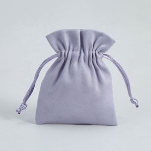 Bolsa de Joyería de Terciopelo y Cuero con Logotipo Personalizado, Cierre de Botón y Cordón, Tamaño y Color Personalizables - Product Image 4