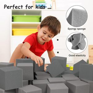 Wanfeng nhà máy của mềm chơi Cube bọt-trampoline miếng bọt biển nhảy bọt Pit khối ngoài trời sử dụng nguồn cung cấp mật độ cao đồ nội thất bọt - Product Image 3