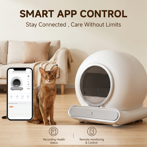 Litière automatique pour chat, 65L, autonettoyante, intelligente, en plastique écologique, facile <span class=keywords><strong>à</strong></span> nettoyer, anti-odeurs, vente en gros directe usine - Product Image 3