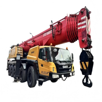 Grue de chantier d'occasion XG Xuzhou 80 tonnes avec moteur et pompe