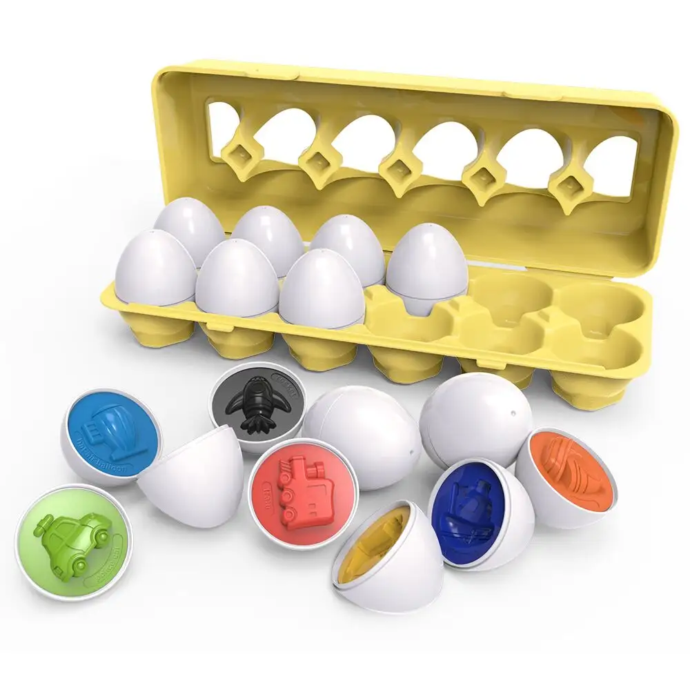 Mainan Telur Yang Cocok untuk Pendidikan Dini Anak, Teka-teki Lalu Lintas, Mainan Bentuk Bayi Montesori