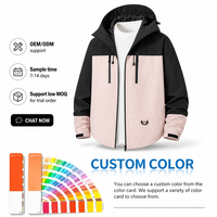 Chaqueta Unisex con Capucha, Estilo Tech Shell, Corte Holgado, Diseño Color-Block, Ropa Casual Urbana, Primavera, Juvenil, Tallas S-3XL, Marca Privada, Servicio OEM