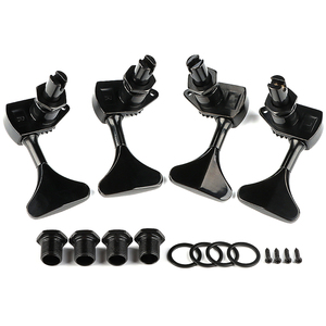 Afinadores de cabeza de máquina de <span class=keywords><strong>bajo</strong></span> 2R2L, clavijas de afinación de repuesto <span class=keywords><strong>para</strong></span> guitarra eléctrica de Jazz, <span class=keywords><strong>bajo</strong></span> o instrumentos de precisión, relación 1:20 - Product Image 3