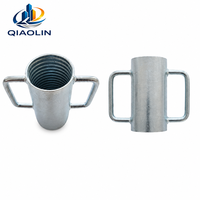 Écrou de support réglable en acier galvanisé robuste pour échafaudage, pour système de support de coffrage OEM ODM