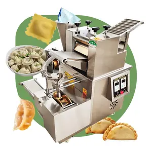 Untuk Fabrica De Maquinaria Empanada Abjz-200 otomatis Springroll daging sup Dumpling membuat bentuk mesin