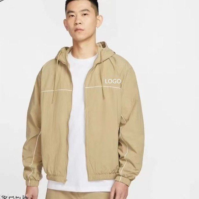 Men's Jacket Fashion Outdoor Sports Couple Trendy Brand Customized LOGO New European and American High Quality Top