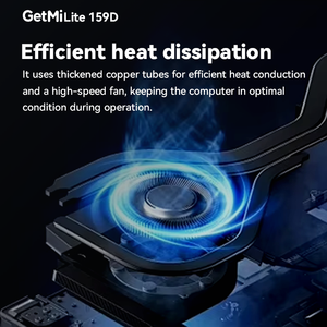 Getmi Lite 157d chuyên nghiệp 15 inch AMD Ryzen 5 3500u 8GB RAM 512GB <span class=keywords><strong>SSD</strong></span> Windows 11 Pro phiên bản tiếng Anh sạc nhanh máy tính xách tay - Product Image 3