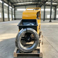 Machine à projection de béton humide robuste avec revêtement de rotor anti-usure pour les opérations de construction de tunnels miniers