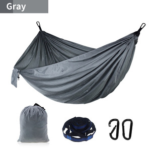 Parachute pliable et ultraléger pour l'extérieur, balançoire de camping en nylon, double longueur et largeur supplémentaires, hamac super léger - Product Image 1