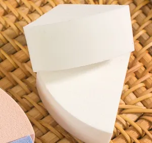 Nueva Esponja de Maquillaje Triangular en Forma de Abanico, No Absorbente, Desechable, para Base y Polvo, Marca Privada, Logotipo Personalizado, OEM, Venta al por Mayor - Product Image 6