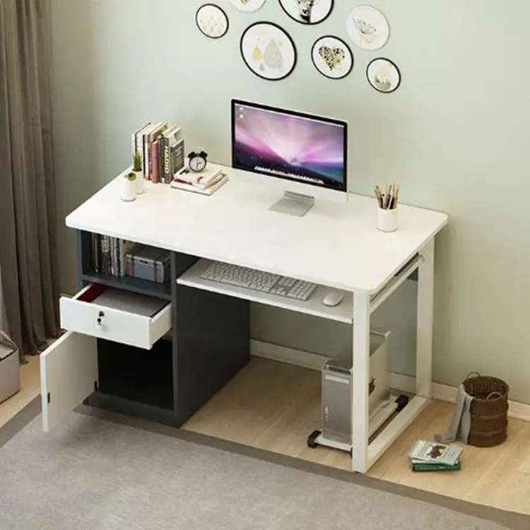 MEIZHIGE casa escritorio para sala de juegos de ordenador de escritorio para dormitorio barato mesa de estudio para sala de estudio
